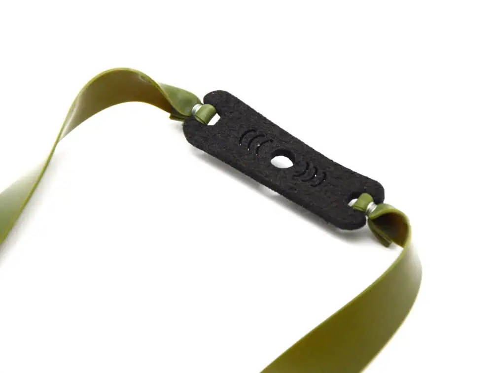 SNIPERSLING Slingshot Bandset Shark Pouch Army Green Superfast Sniper 0,5-0,8mm 1 Stück – Bild 2