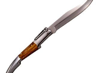 third ratschenmesser amber olivenholz taschenmesser klappmesser