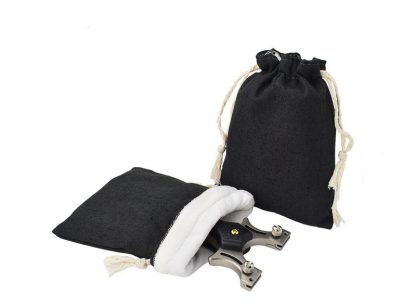 zwillenbeutel fleece dunkelbraun darkbrown slingshot zwillentasche transportbeutel