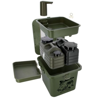 Bivy Sink Outdoor Waschbecken inkl. Auto-Tap Akku Wasserhahn – Bild 4