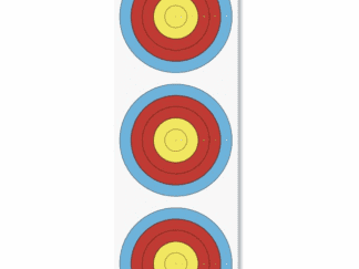 blasrohr zielscheibenauflage 3-spot 5-ring
