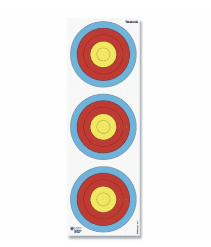 blasrohr zielscheibenauflage 3-spot 5-ring
