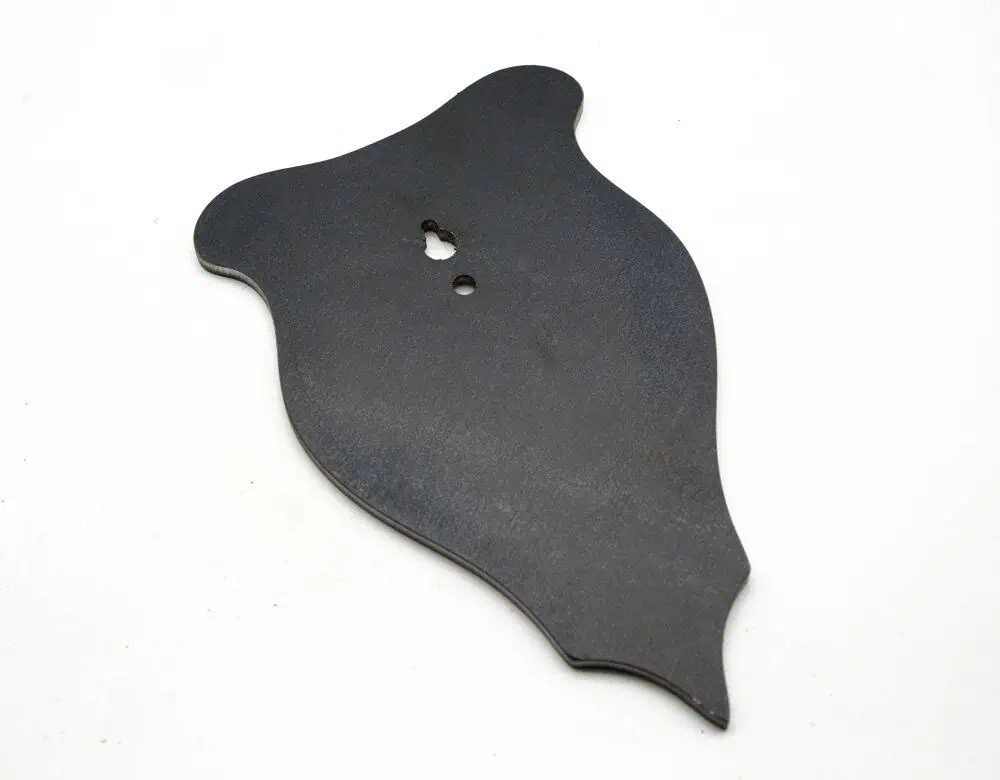 Trophäenschild Rehbock Stahl 6mm geölt – Bild 15