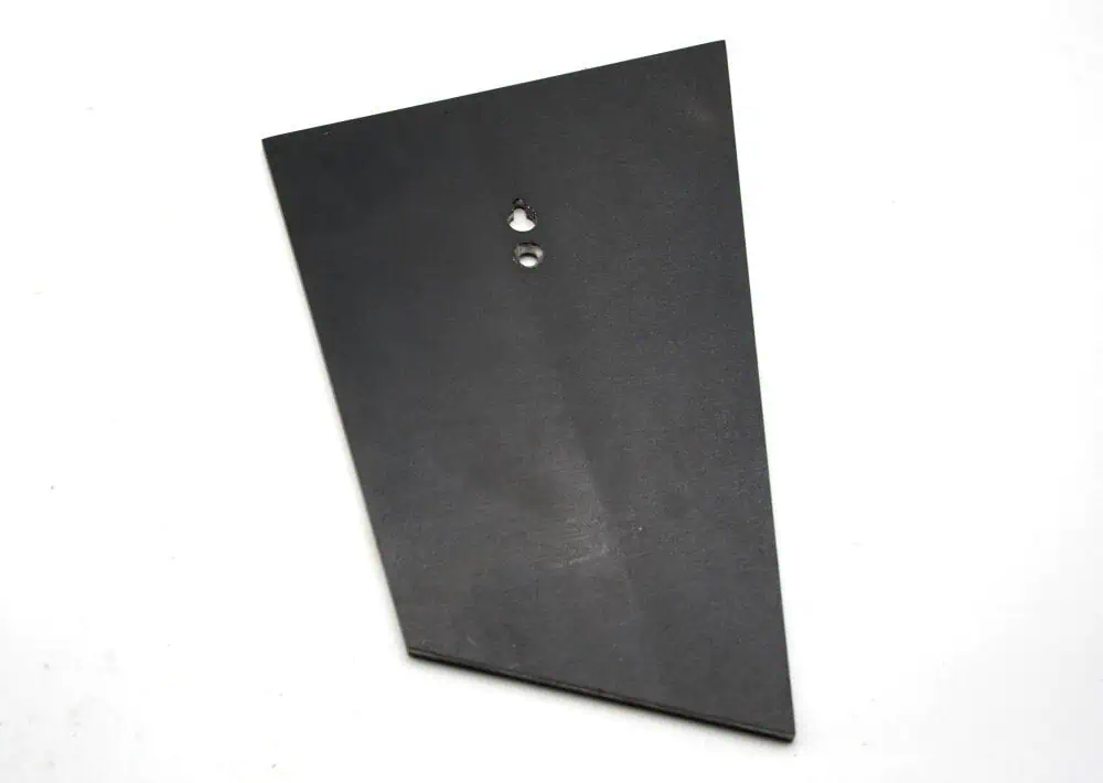 Trophäenschild Rehbock Stahl 6mm geölt – Bild 19