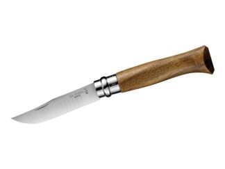 opinel no 08 taschenmesser klappmesser walnußholz
