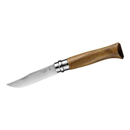 opinel no 08 taschenmesser klappmesser walnußholz