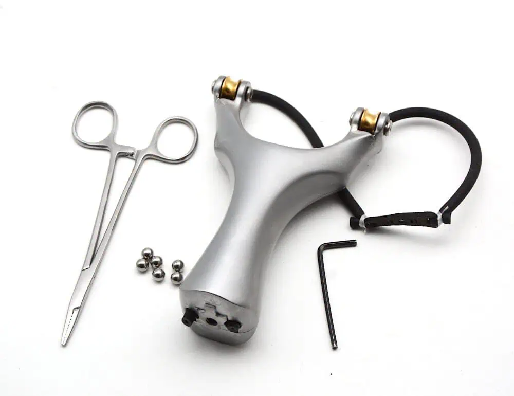 rapid shooting slingshot steinschleuder zwille schnellschießen