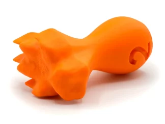 wildtierdruck fuchsfußstempel orange fährtenkunde spurenlesen