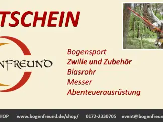 geschenkgutschein bogenfreund shop geschenkideen geburtstagsgeschenke