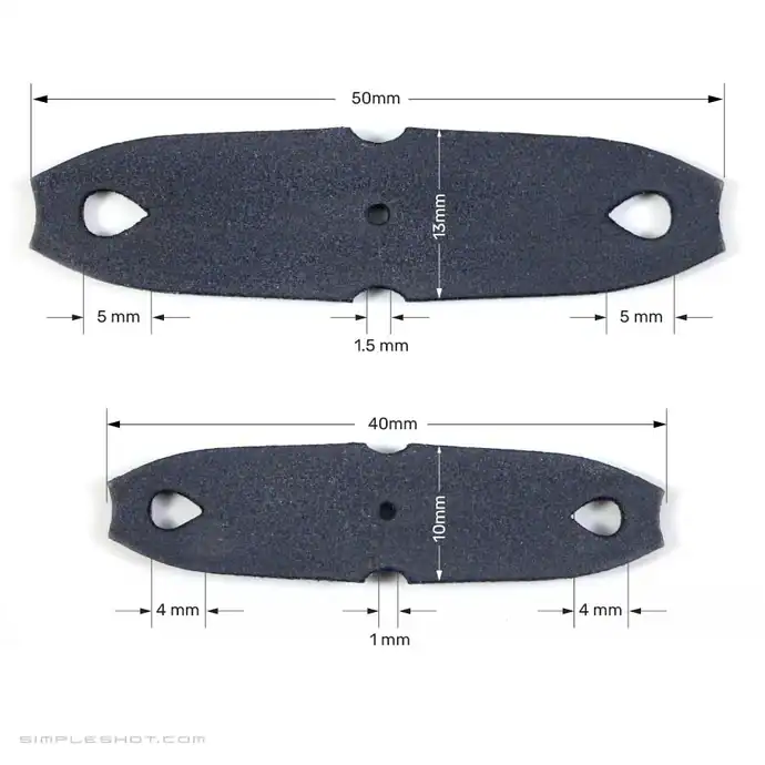 Simpleshot Slingshot Pouch BB für 4,5-6mm Zwillenkugel – Bild 2