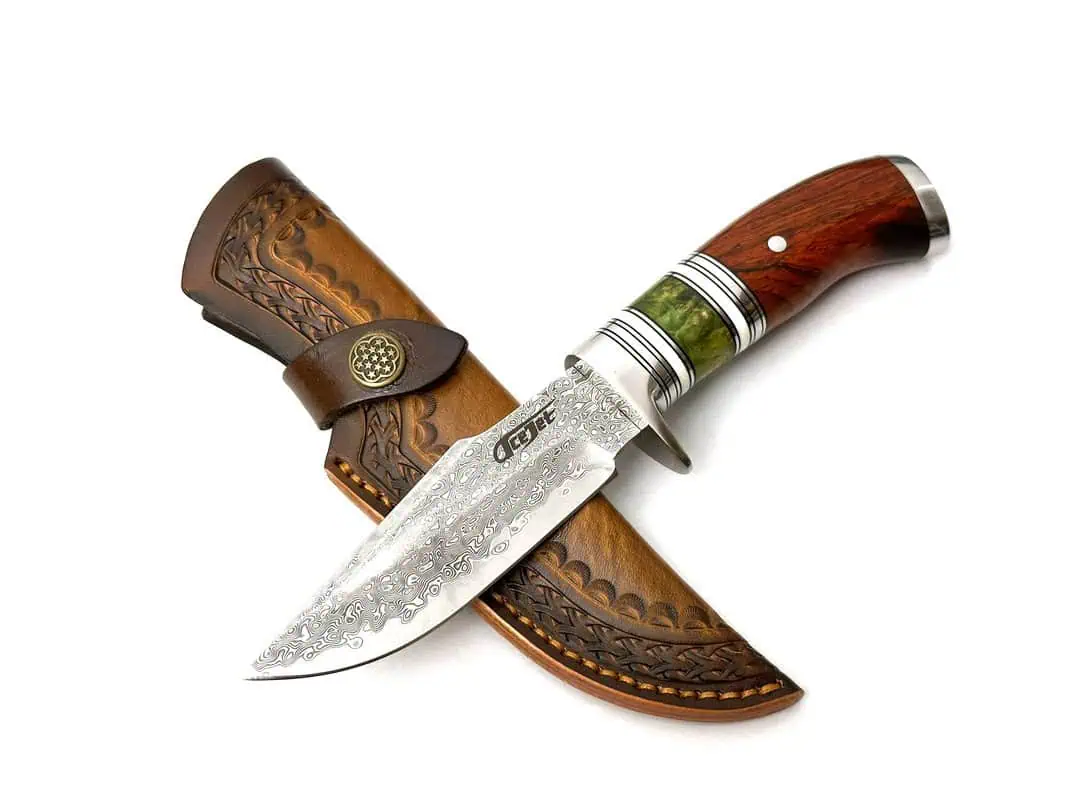 acejet hunting knife sanmai mystic jagdmesser