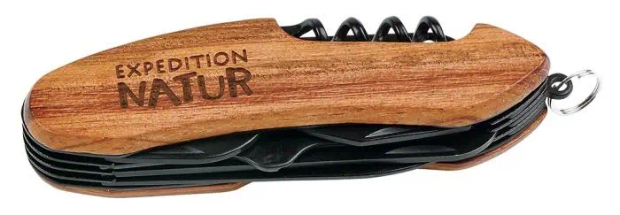 Expedition Natur Outdoor Taschenmesser Holzgriff ab 6 Jahre – Bild 2