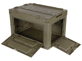 mfh klappbox olive 60 liter transportkiste