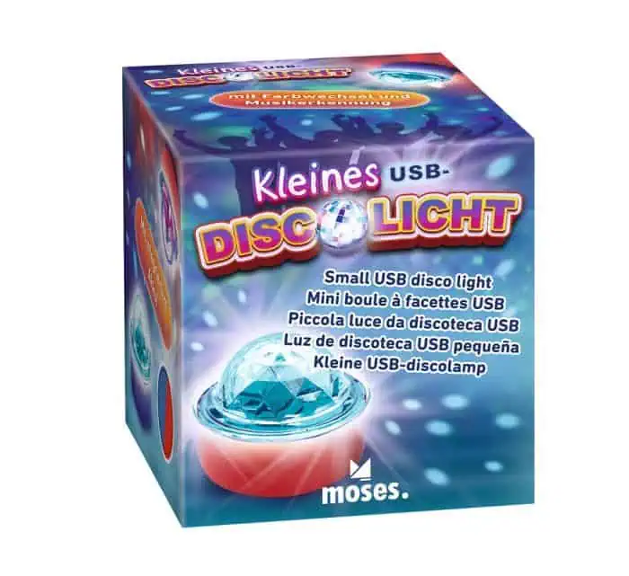 mini discolicht usb aufladbar partylicht discokugel