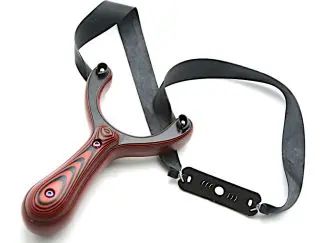 zwille red devil g10 ball-in slingshot steinschleuder