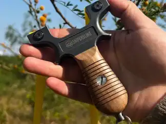snipersling s-96 steel zwille 420 steinschleuder slingshot