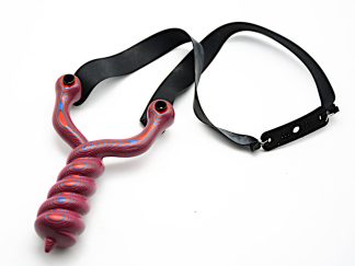 slingshot helix g10 ball-in snipersling black master shark pouch zwillengummi