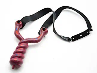 slingshot helix g10 ball-in snipersling black master shark pouch zwillengummi