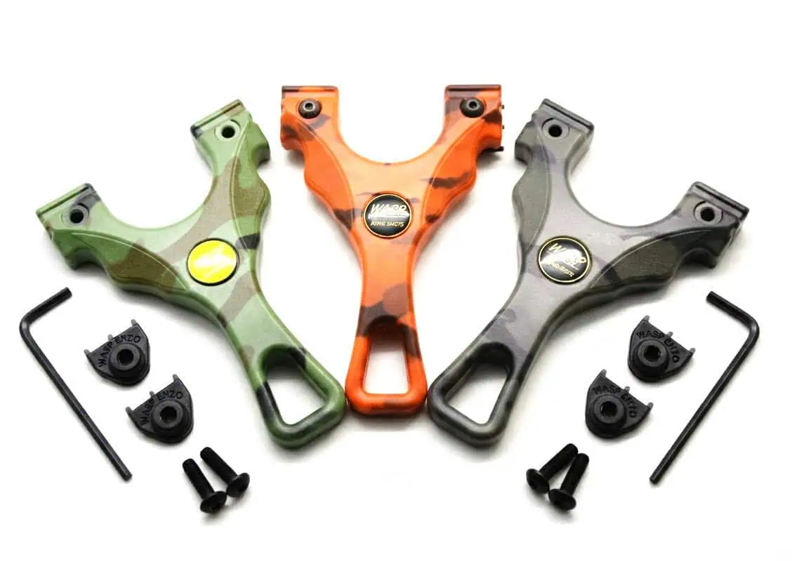 wasp wolf printed slingshots steuinschleuder zwille