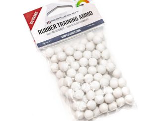 simpleshot gummikugel weiß training rubber ball slingshot ammo